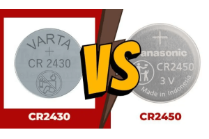 CR2430 vs แบตเตอรี่ CR2450: ขนาด, ลักษณะแบตเตอรี่, แอปพลิเคชัน