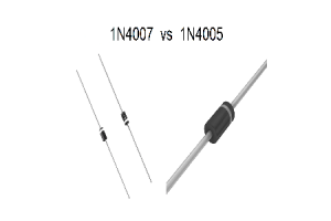 1N4005 VS 1N4007: การเปรียบเทียบไดโอด