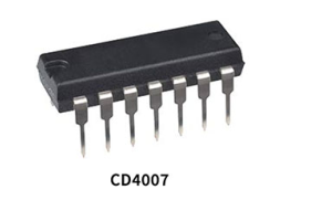 CD4007 CMOS อินเวอร์เตอร์: Pinout, DatateRet และภาพรวมแพ็คเกจ SOIC 14-SOIC