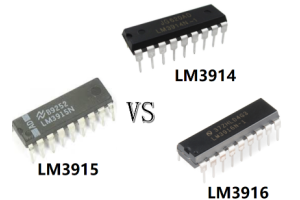 M3914 เทียบกับ LM3915 เทียบกับ LM3916: อธิบายความแตกต่างที่สำคัญ