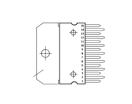 TDA7294 Pinout