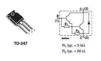 TIP142 Pinout