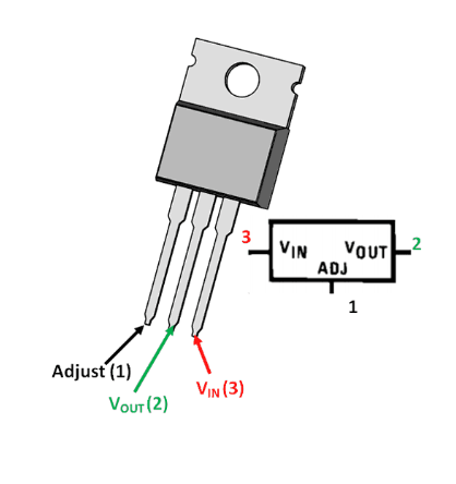 LM350 Pinout