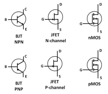  Transistor Symbols